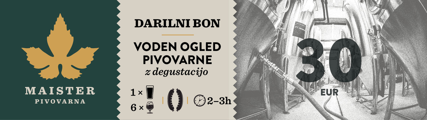Darilni bon Maister Brewery